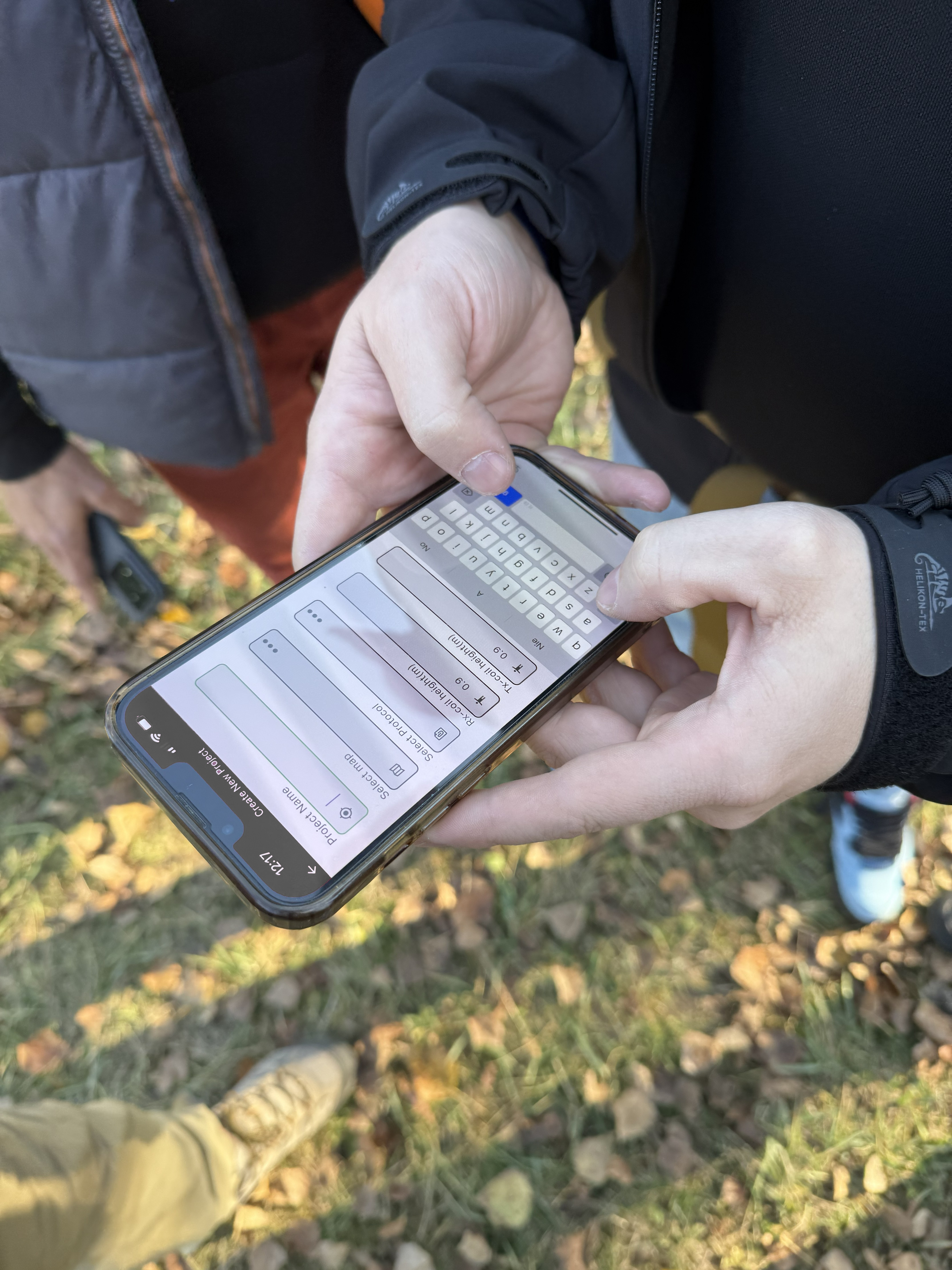 GroundTEM Trek data acquisition and control interface